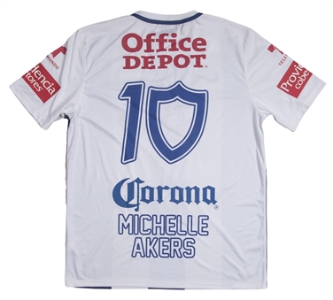 Michelle Akers Jersey Given to Michelle at a World Soccer Hall of Fame Event by the Pachua Club de Futbol (Akers LOA)